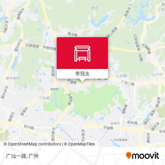 广汕一路地图
