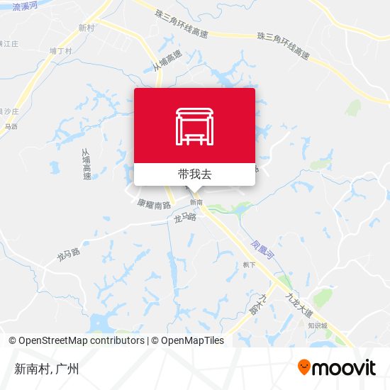 新南村地图