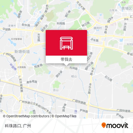 科珠路口地图