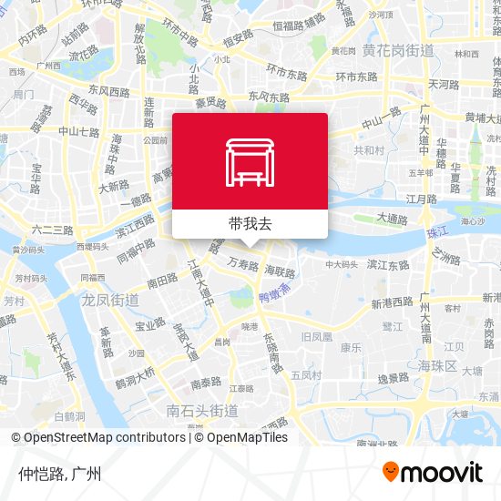 仲恺路地图