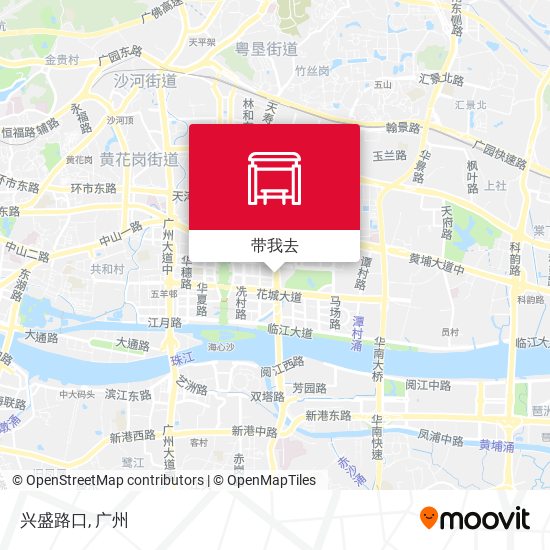兴盛路口地图