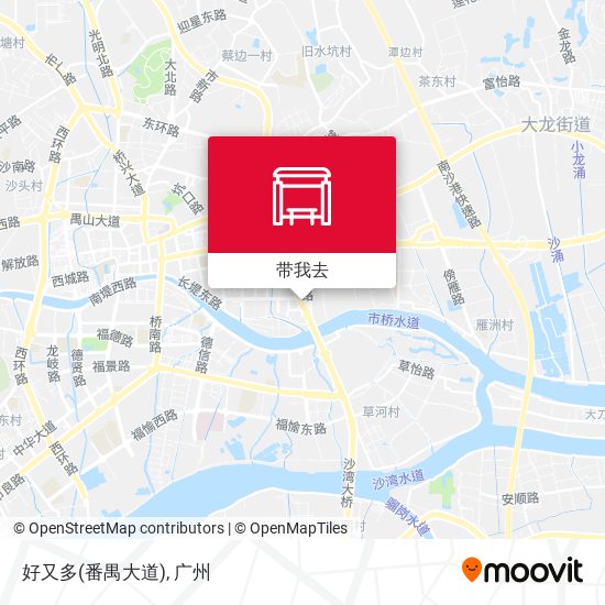 好又多(番禺大道)地图