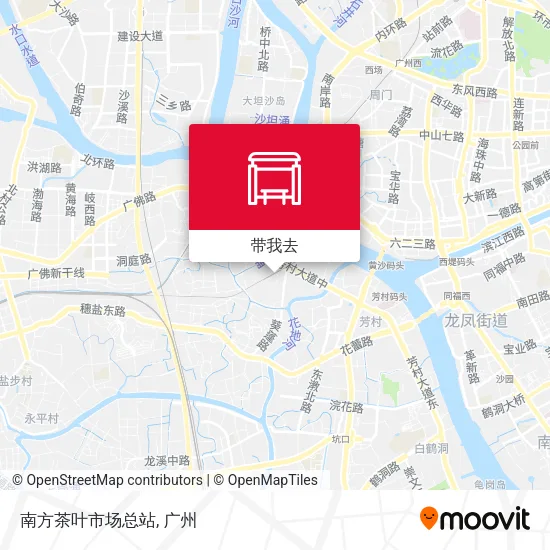 南方茶叶市场总站地图