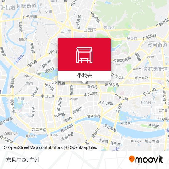 东风中路地图