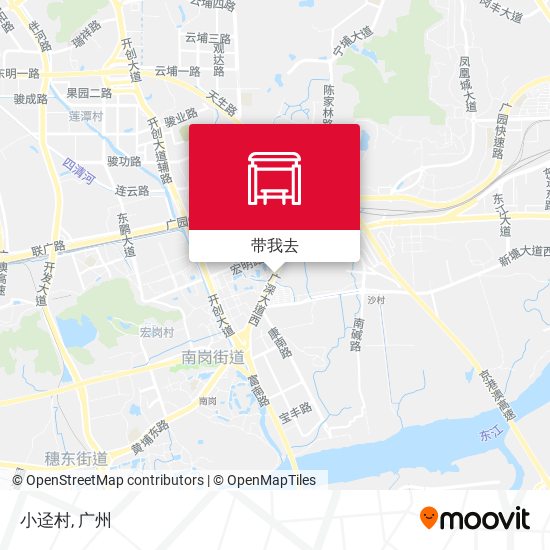 小迳村地图