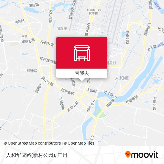 人和华成路(新村公园)地图