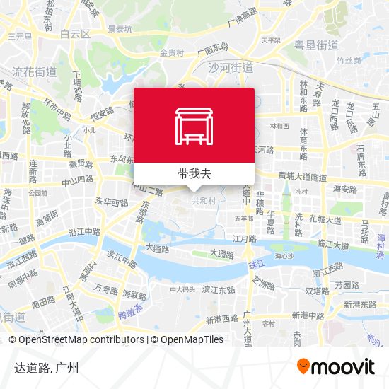 达道路地图
