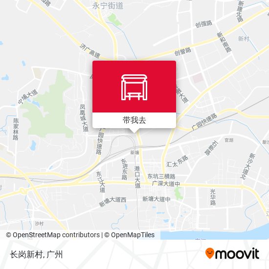 长岗新村地图