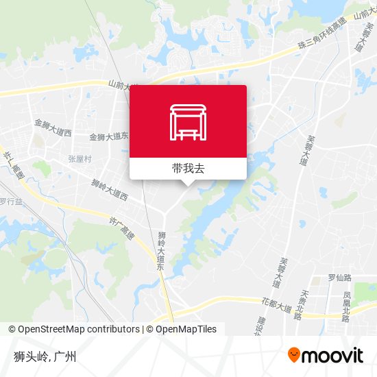 狮头岭地图