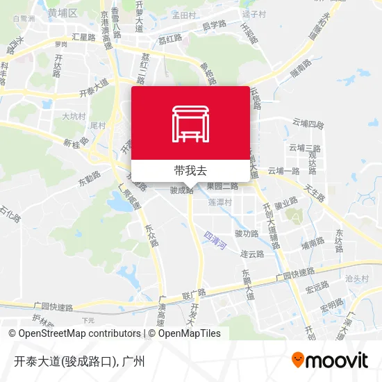 开泰大道(骏成路口)地图