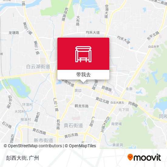 彭西大街地图