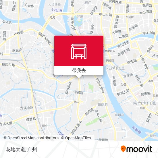 花地大道地图