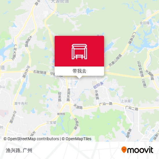 渔兴路地图