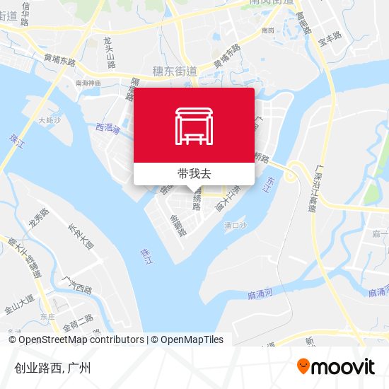 创业路西地图