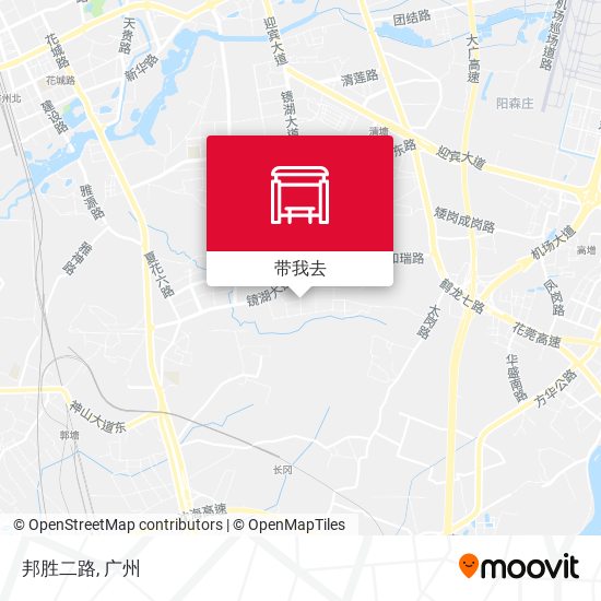 邦胜二路地图