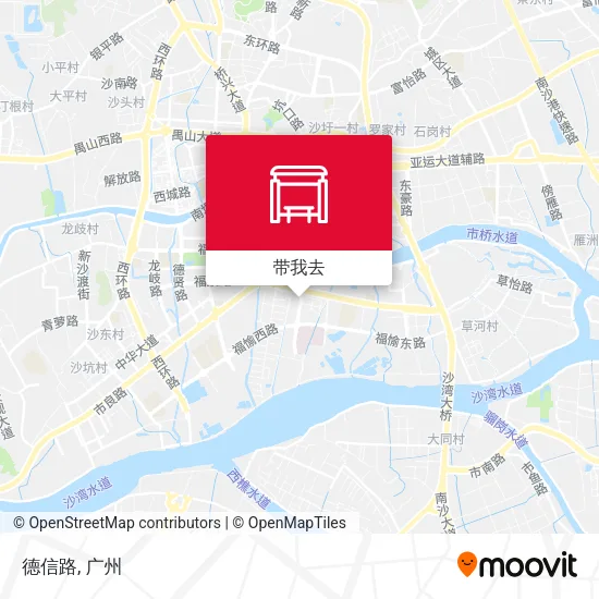 德信路地图