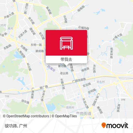 骏功路地图