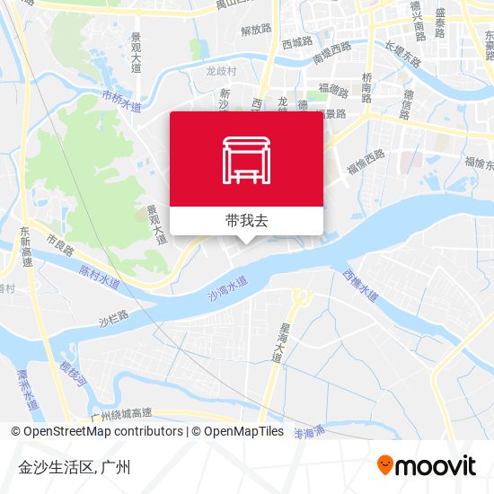 金沙生活区地图