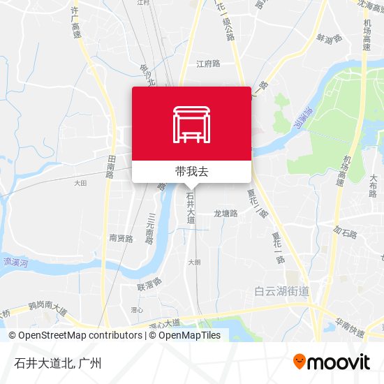 石井大道北地图