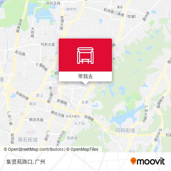 集贤苑路口地图