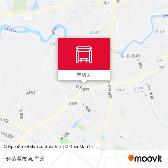 钟落潭市场地图