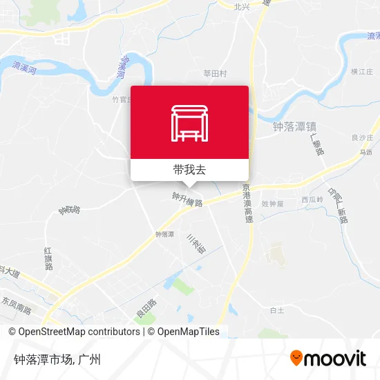 钟落潭市场地图