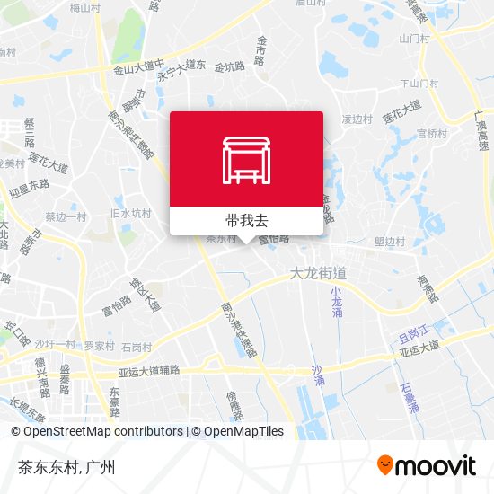 茶东东村地图