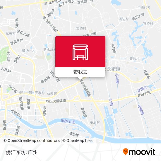 傍江东坊地图