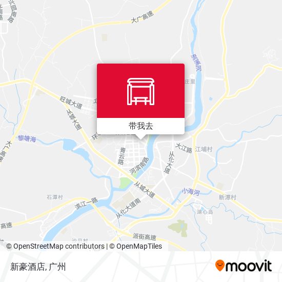 新豪酒店地图