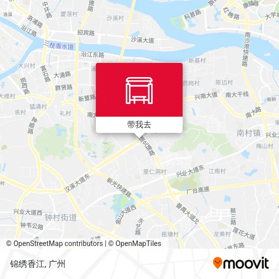 锦绣香江地图