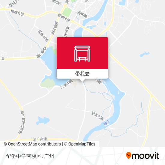 华侨中学南校区地图