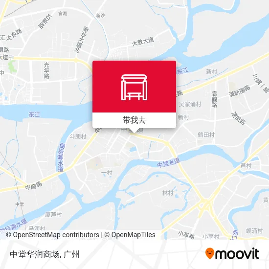 中堂华润商场地图