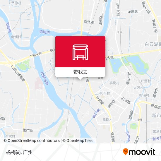 杨梅岗地图