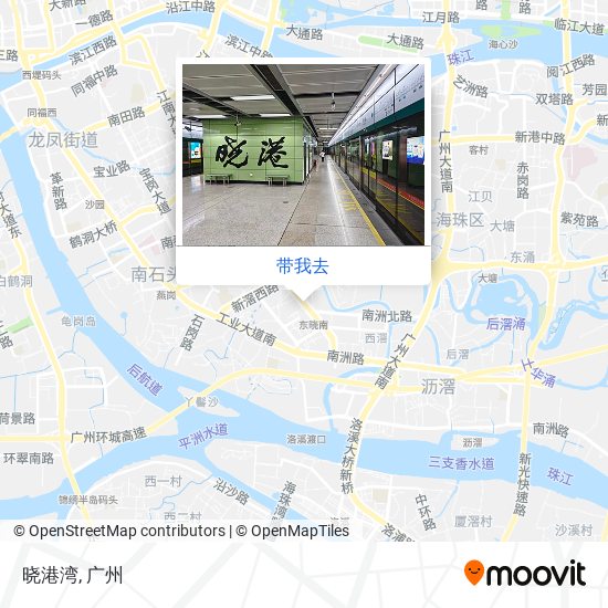 晓港湾地图