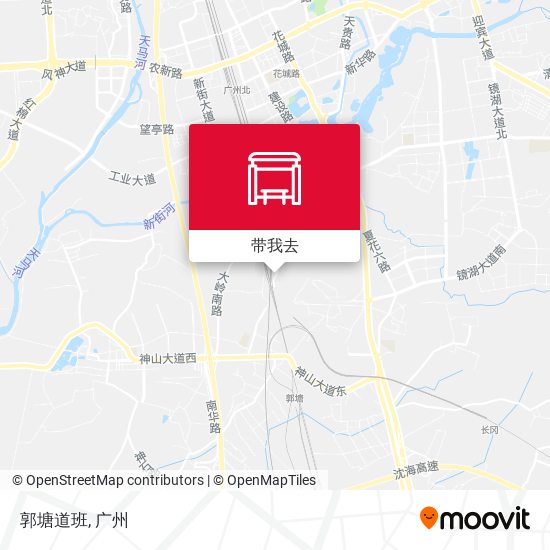 郭塘道班地图