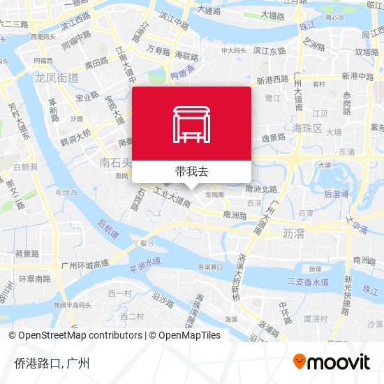 侨港路口地图