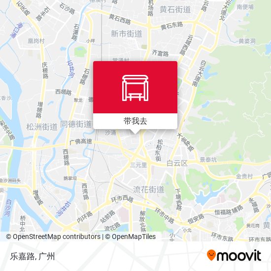 乐嘉路地图