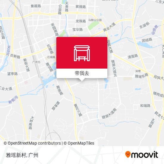 雅瑶新村地图
