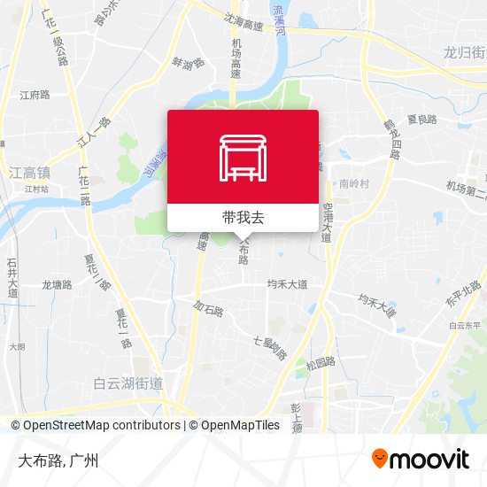 大布路地图