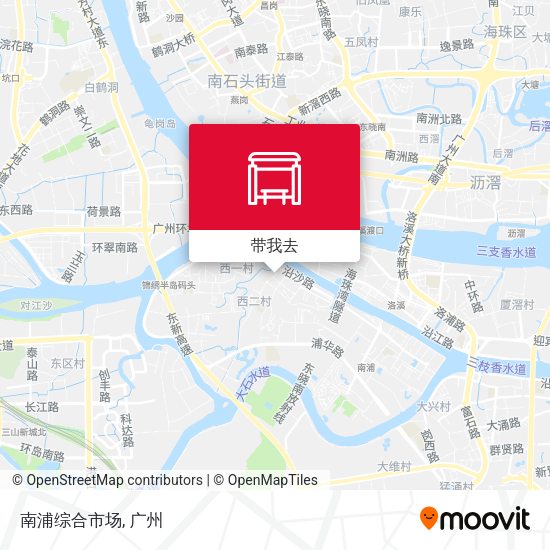 南浦综合市场地图