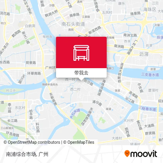 南浦综合市场地图