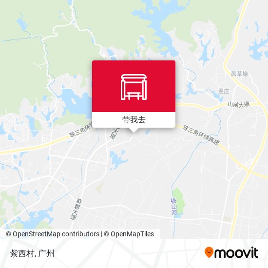 紫西村地图