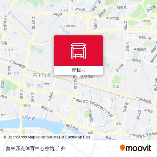 奥林匹克体育中心总站地图