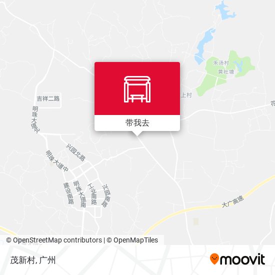 茂新村地图