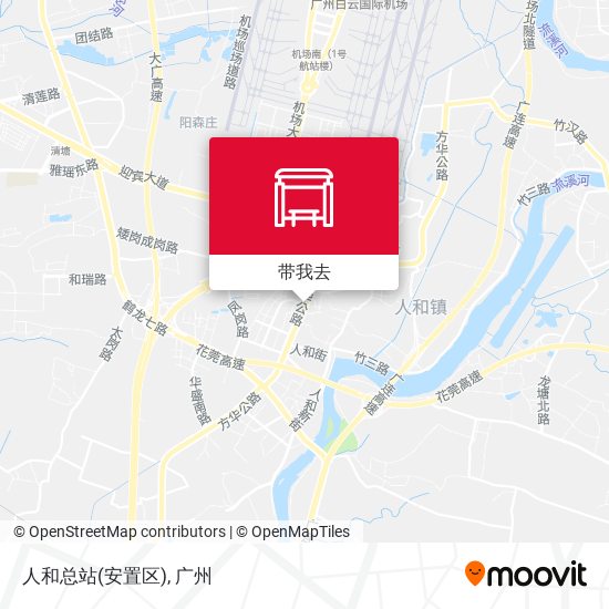 人和总站(安置区)地图
