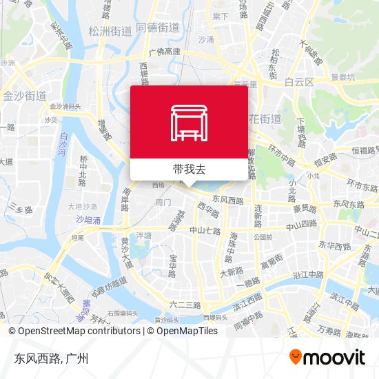 东风西路地图