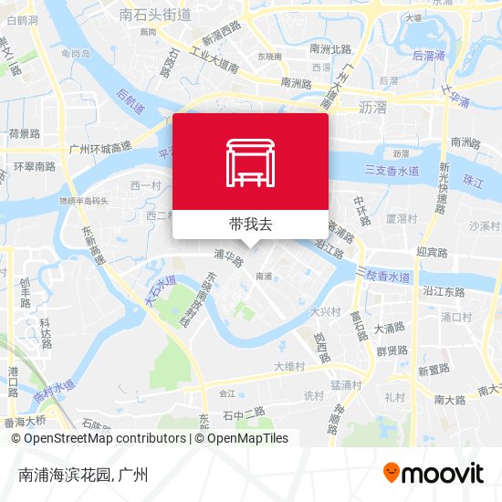 南浦海滨花园地图