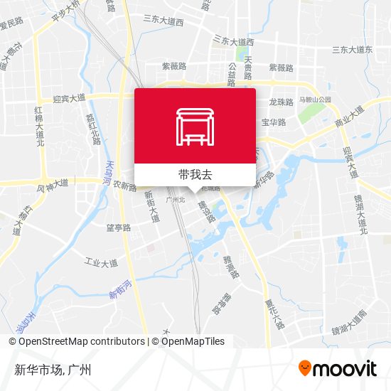 新华市场地图