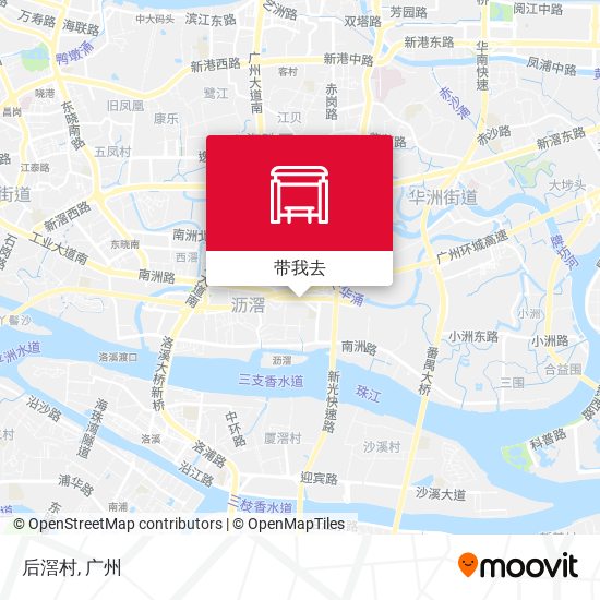 后滘村地图