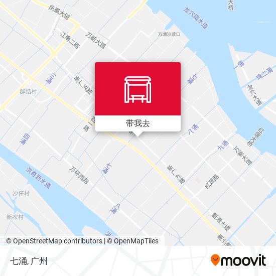 七涌地图
